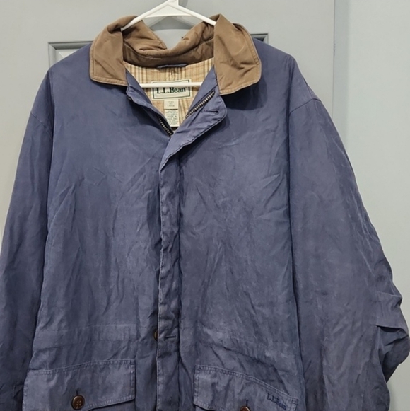 L.L. Bean Other - L.L. Bean Blue Polyester Nylon Coat Jacket